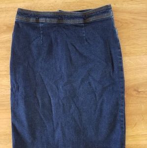Jean skirt